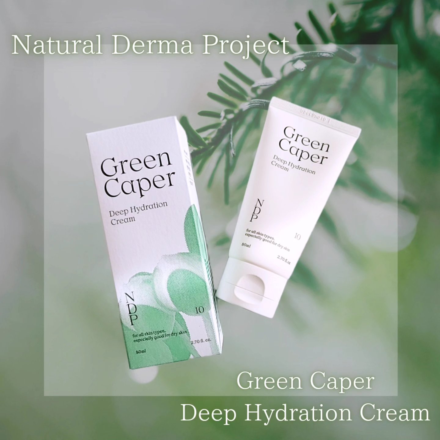 グリーンケイパーディープハイドレーションクリーム /NATURAL DERMA PROJECT/フェイスクリームを使ったクチコミ（1枚目）