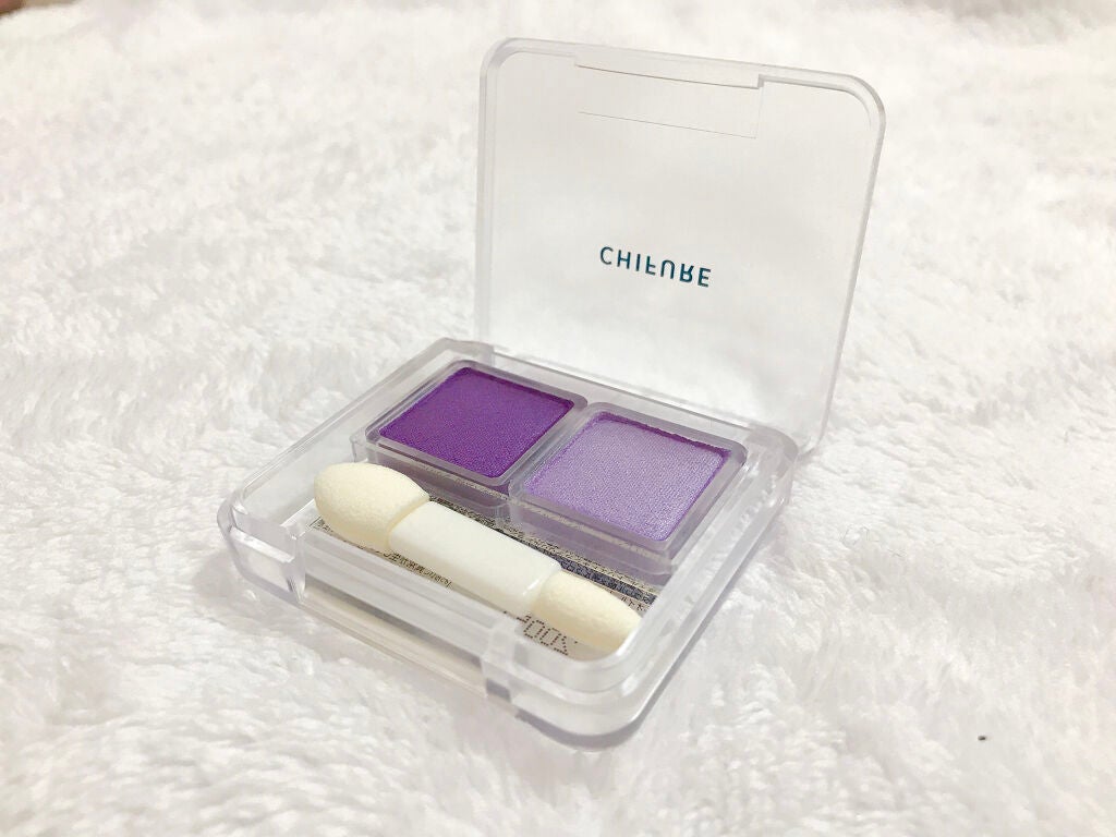 ツイン カラー アイシャドウ/ちふれ/アイシャドウパレットを使ったクチコミ(1枚目)