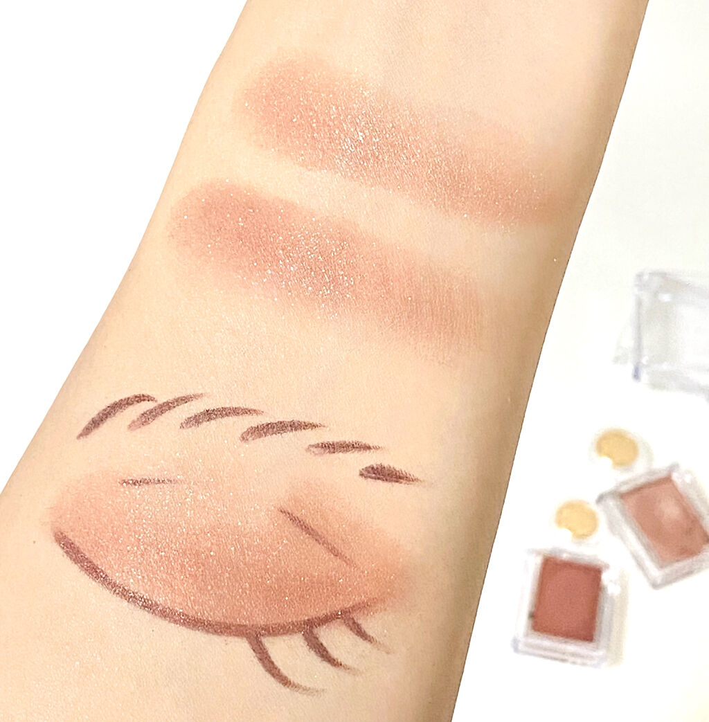 シャドーカスタマイズ/MAJOLICA MAJORCA/単色アイシャドウを使ったクチコミ（2枚目）