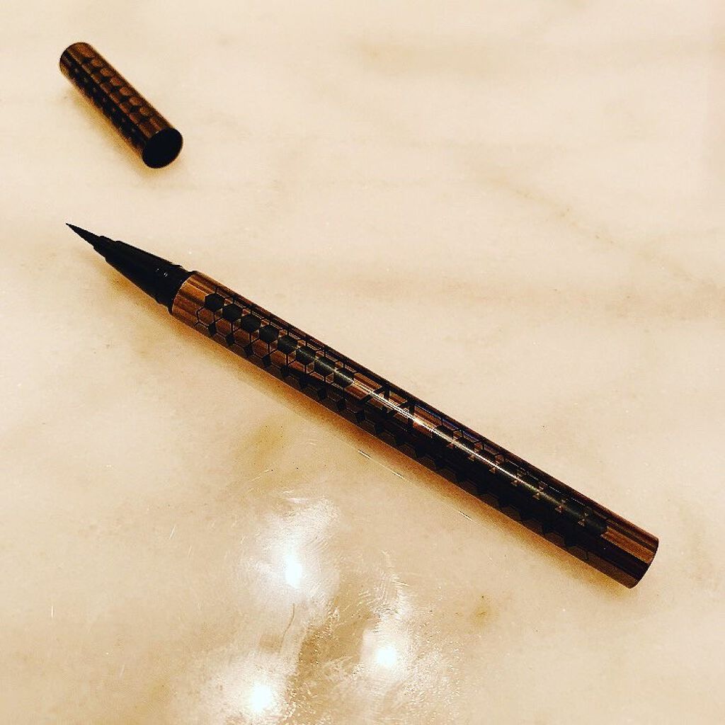 ニブ リクイドアイライナー BK1/ATSUSHI NAKASHIMA Cosme/リキッドアイライナーを使ったクチコミ（2枚目）