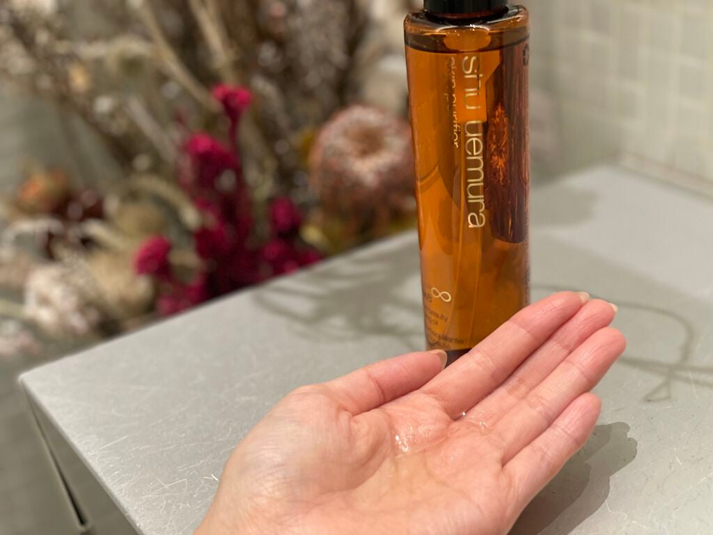 (旧)アルティム8∞ スブリム ビューティ クレンジング オイル/shu uemura/オイルクレンジングを使ったクチコミ(2枚目)