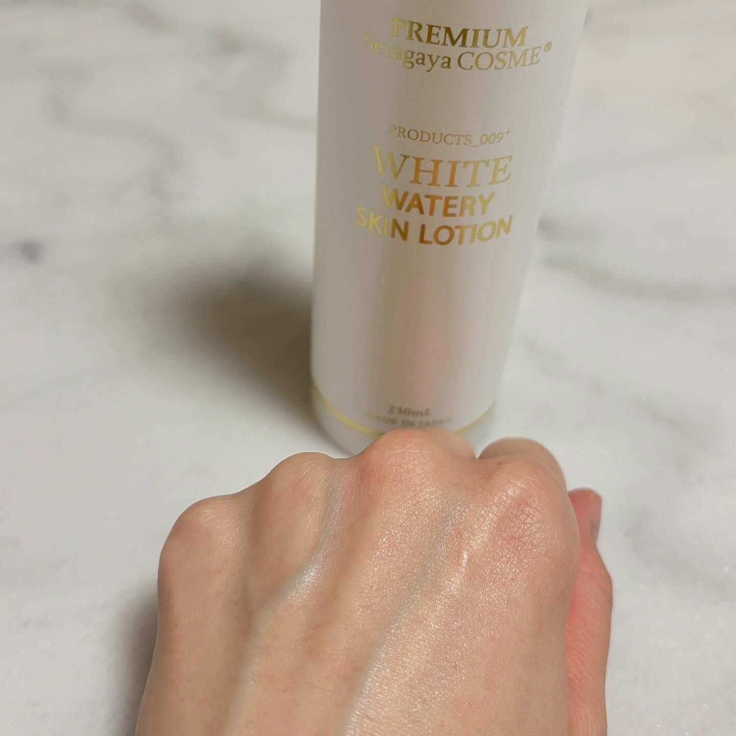 美白ウォータリースキンローション/世田谷コスメ/化粧水を使ったクチコミ（3枚目）