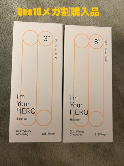 アイムユアヒーロー/SISI/クレンジングウォーターを使ったクチコミ(1枚目)