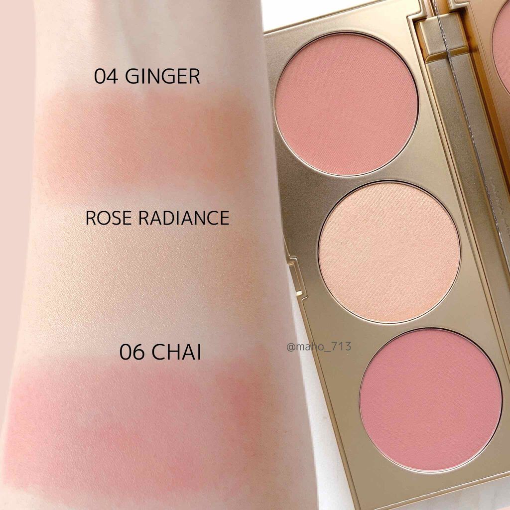 ボンジュール トーキョー フェイス アンド チーク パレット/ローラ メルシエ/パウダーチークを使ったクチコミ(2枚目)