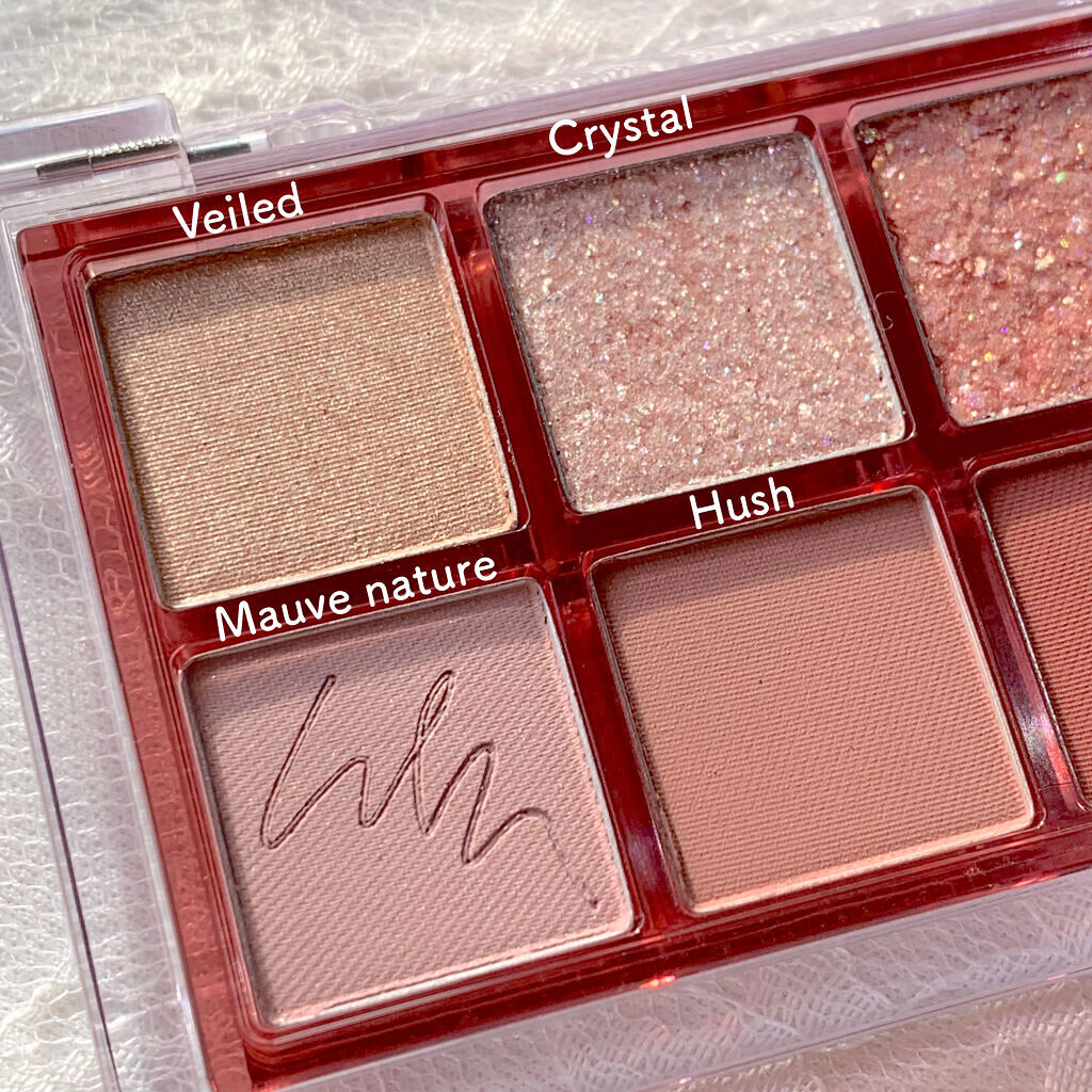 ミックスブラーリングアイパレット/wakemake/マルチパレットを使ったクチコミ（2枚目）