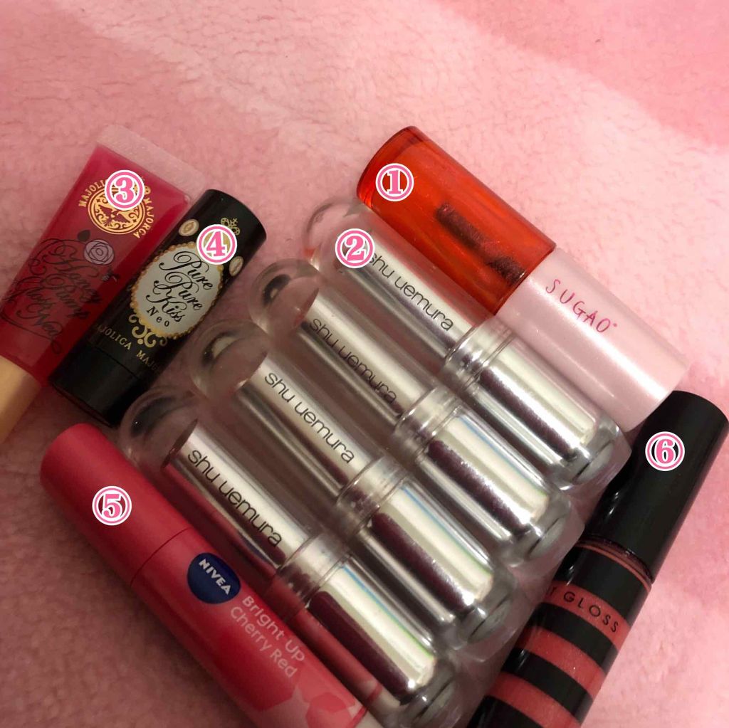 ルージュ アンリミテッド PK 340/shu uemura/口紅を使ったクチコミ（1枚目）