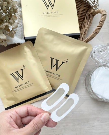 W+ マイクロ ニードル パッチ/SNP/アイケア・アイクリームを使ったクチコミ(3枚目)
