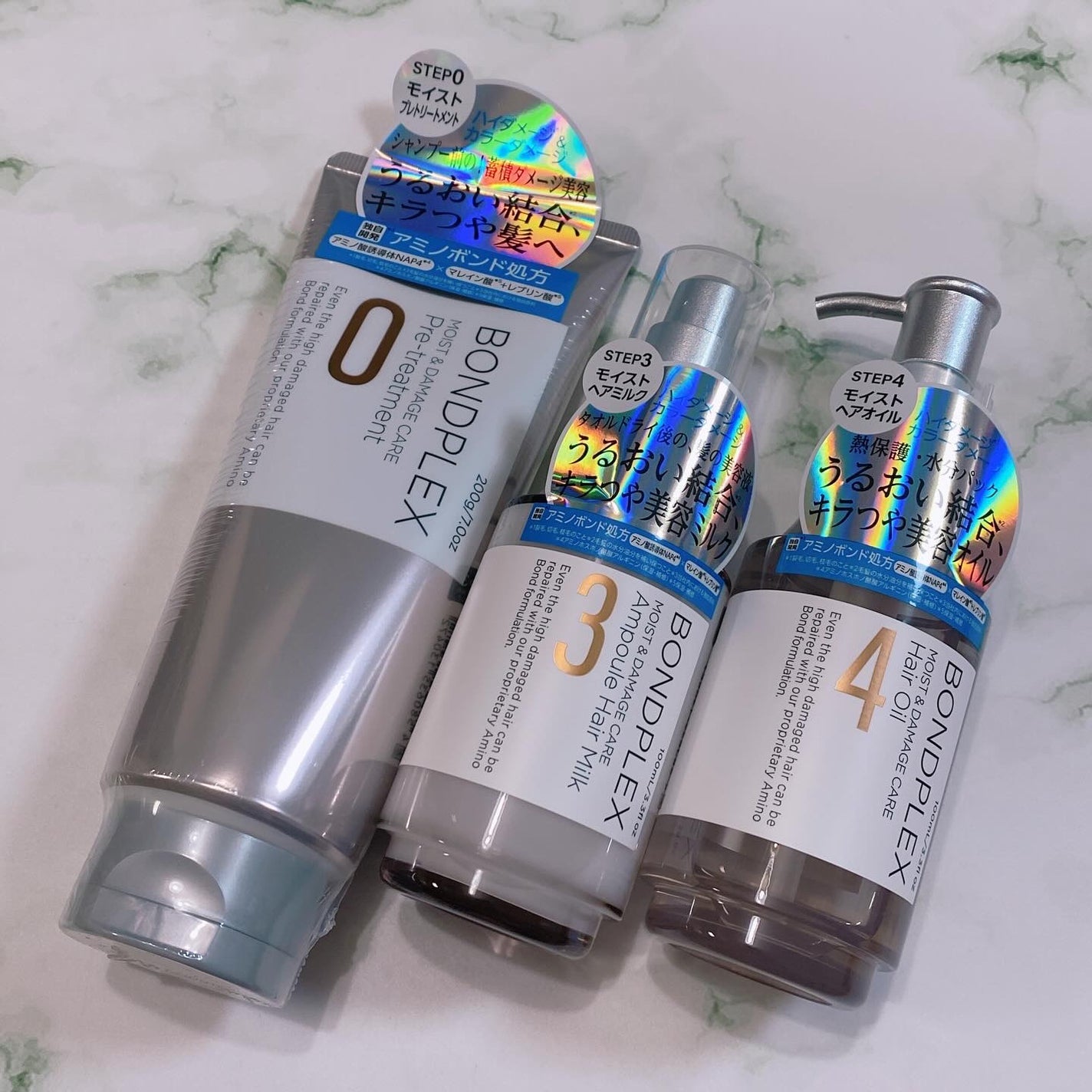 モイスト&ダメージケア プレヘアトリートメント/ボンドプレックス/洗い流すヘアトリートメントを使ったクチコミ(5枚目)