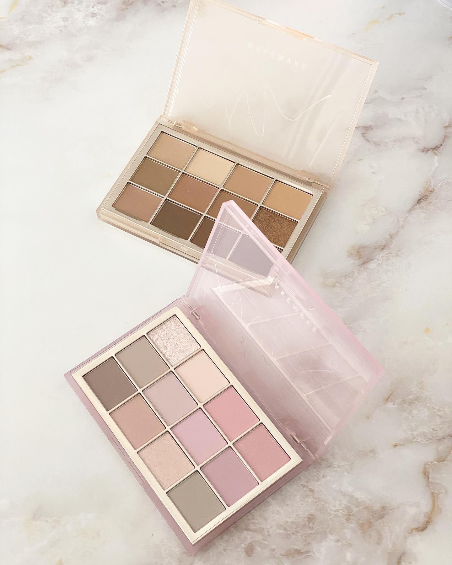 ソフトブラーリングアイパレット/wakemake/アイシャドウパレットを使ったクチコミ（2枚目）