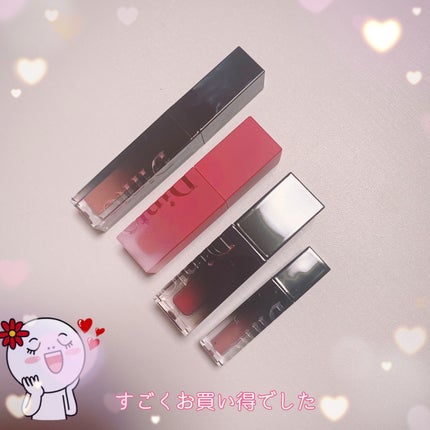 ブラーグロイリップティント/Dinto/リップティントを使ったクチコミ(3枚目)