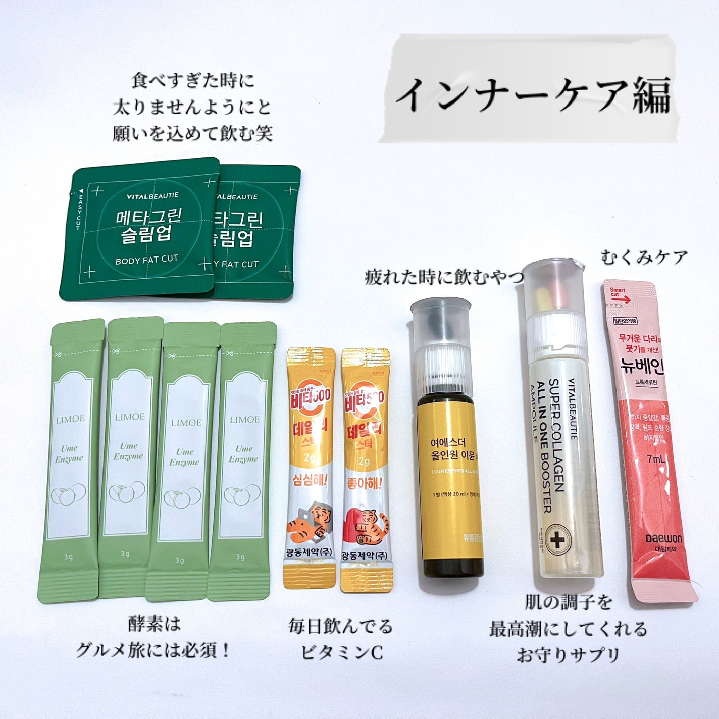 メタグリーンスリムアップ/VITALBEAUTIE/ボディサプリメントを使ったクチコミ(3枚目)