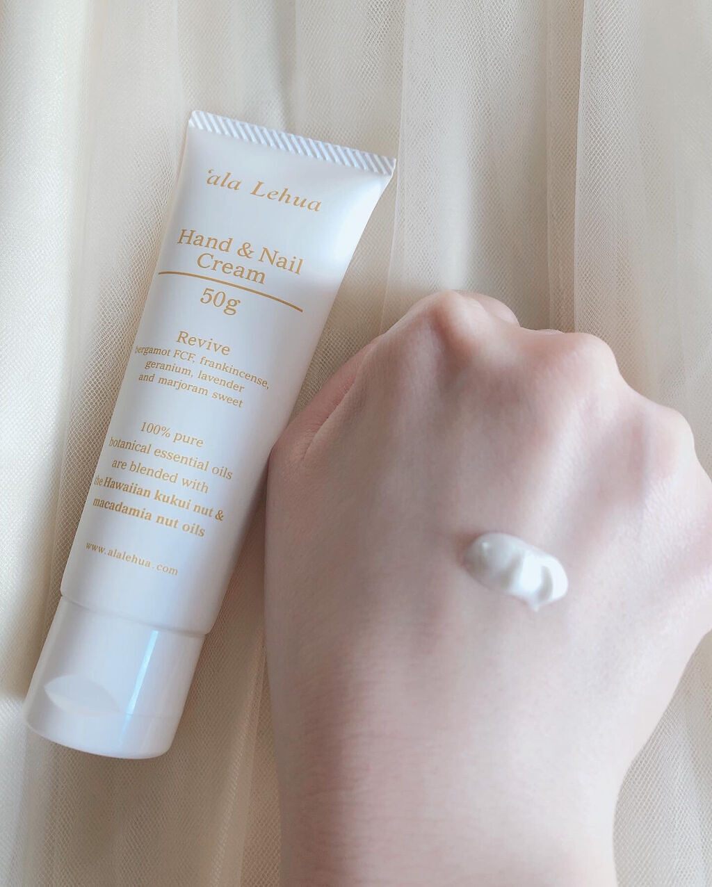 アラレフア ハンド&ネイルクリーム/ala Lehua/ハンドクリームを使ったクチコミ（2枚目）