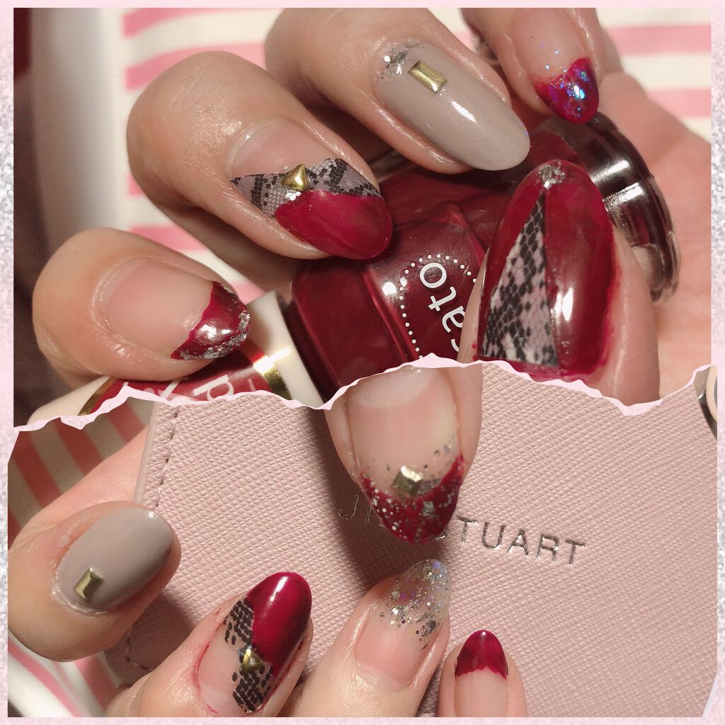 ナチュラルネイルカラーN 125 Ruby red/デュカート/マニキュアを使ったクチコミ（1枚目）