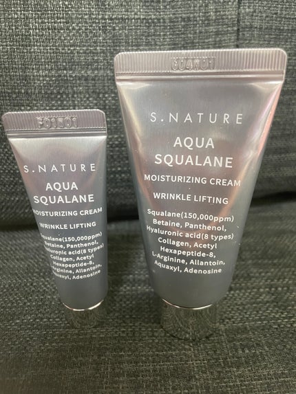 アクアスクワランモイスチャークリーム/S.NATURE/フェイスクリームを使ったクチコミ(1枚目)