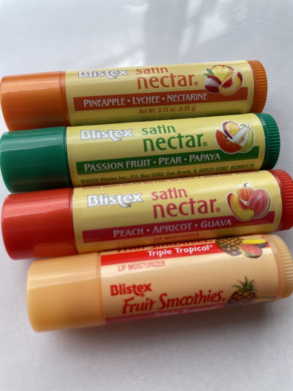 Blistex コンディショニングリップセラムのクチコミ「【本物フルーツの香り、味。唇砂漠勢の安心度100リップクリーム】

✔️Blistex
Sat.....」（2枚目）