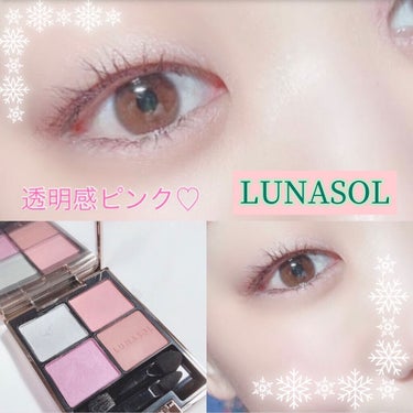 アイカラーレーション/LUNASOL/アイシャドウパレットを使ったクチコミ（2枚目）