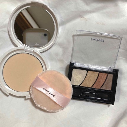 グラデーション アイ カラー(チップ付)/ちふれ/アイシャドウパレットを使ったクチコミ(2枚目)