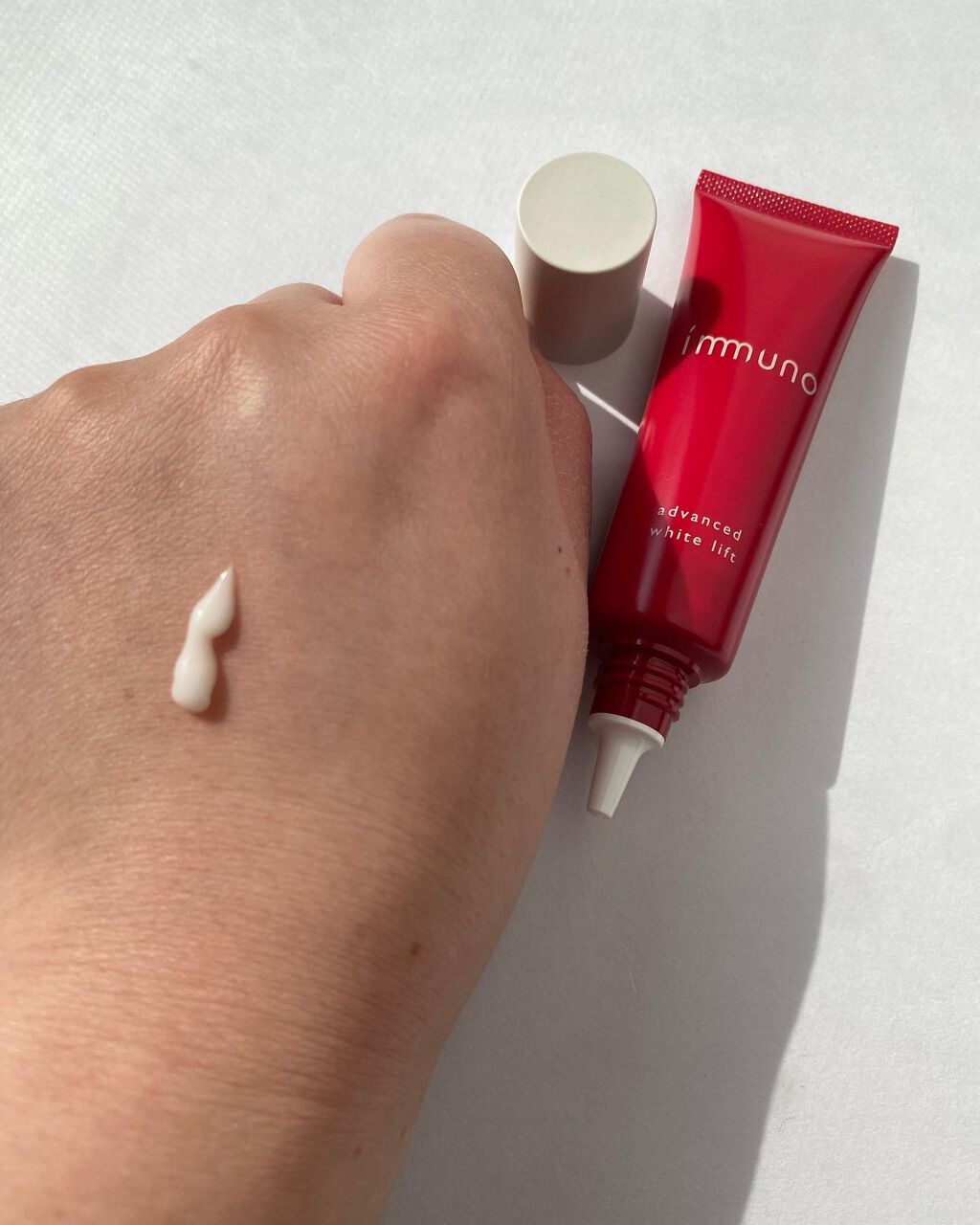  アドバンスド ホワイトリフト /immuno/フェイスクリームを使ったクチコミ（2枚目）