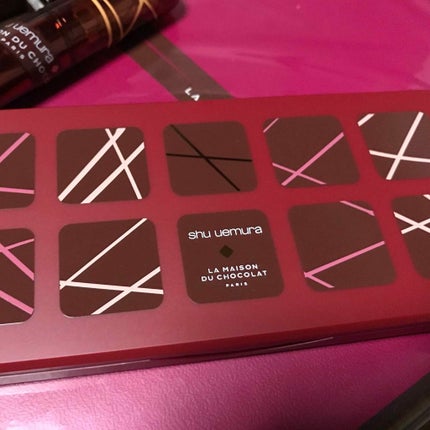 ガナッシュ アンド プラリネ アイパレット フランボワーズベリー/shu uemura/アイシャドウパレットを使ったクチコミ(2枚目)