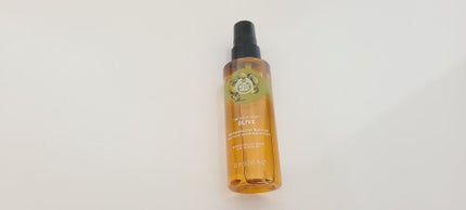 mikiのクチコミ「スプレータイプのボディ保湿オイル
ザボディショップの
・
・
ドライボディオイル オリ.....」(3枚目)