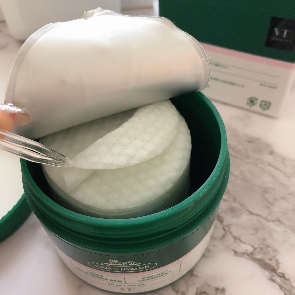 CICA マイルドトナーパッド/VT/トナーパッドを使ったクチコミ（3枚目）