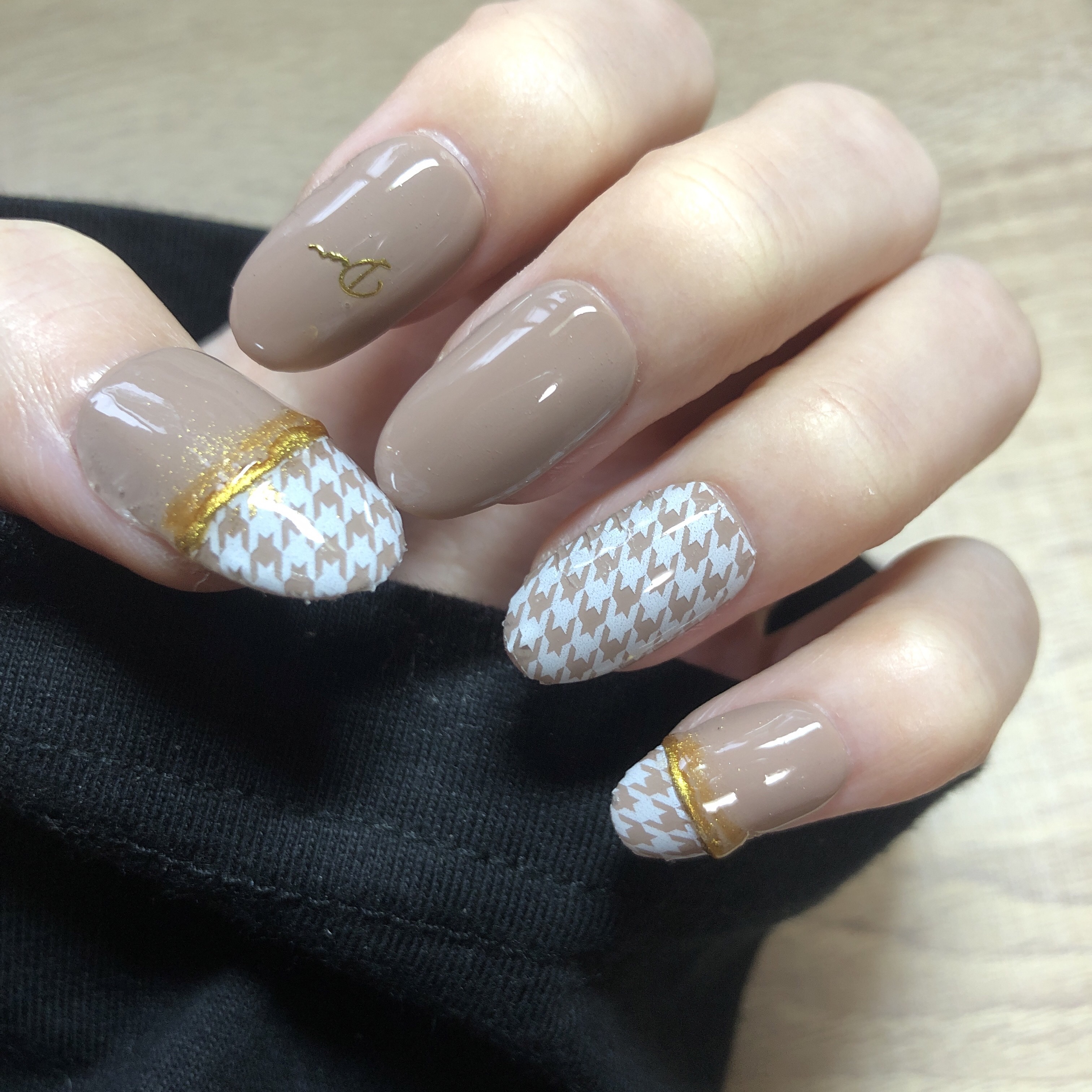 ネイルシール/セリア/ネイルシールを使ったクチコミ（1枚目）