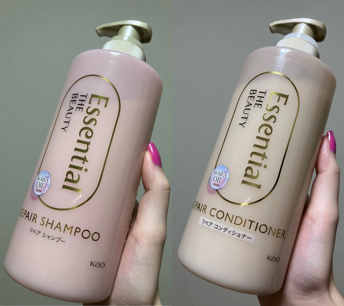 ザビューティ リペアシャンプー・コンディショナー/エッセンシャル/市販シャンプーを使ったクチコミ(1枚目)