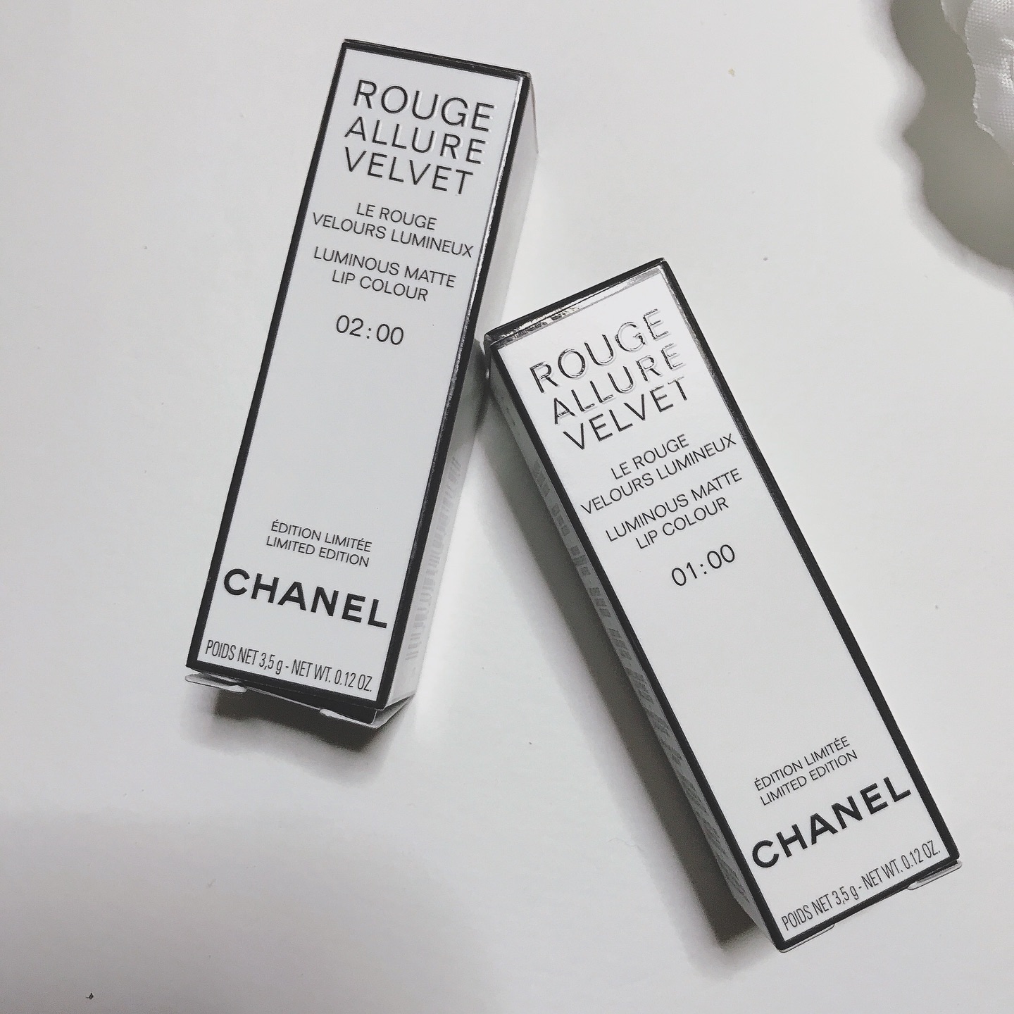 ルージュ アリュール ヴェルヴェット ニュイ ブランシュ/CHANEL/口紅を使ったクチコミ（3枚目）