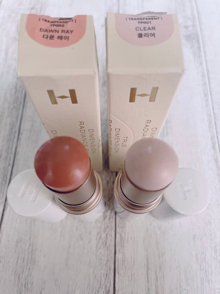 トゥルーディメンションラディアンスバーム/hince/スティックハイライトを使ったクチコミ(1枚目)