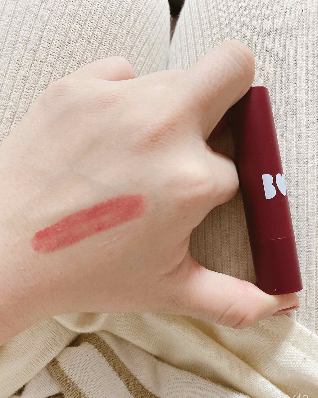 つやぷるリップR/b idol/口紅を使ったクチコミ(2枚目)