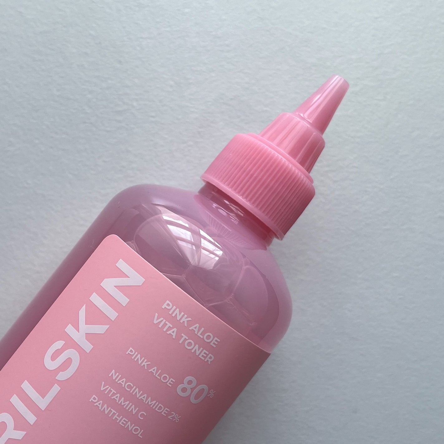 ピンクアロエビタトナー/APRILSKIN/化粧水を使ったクチコミ(2枚目)