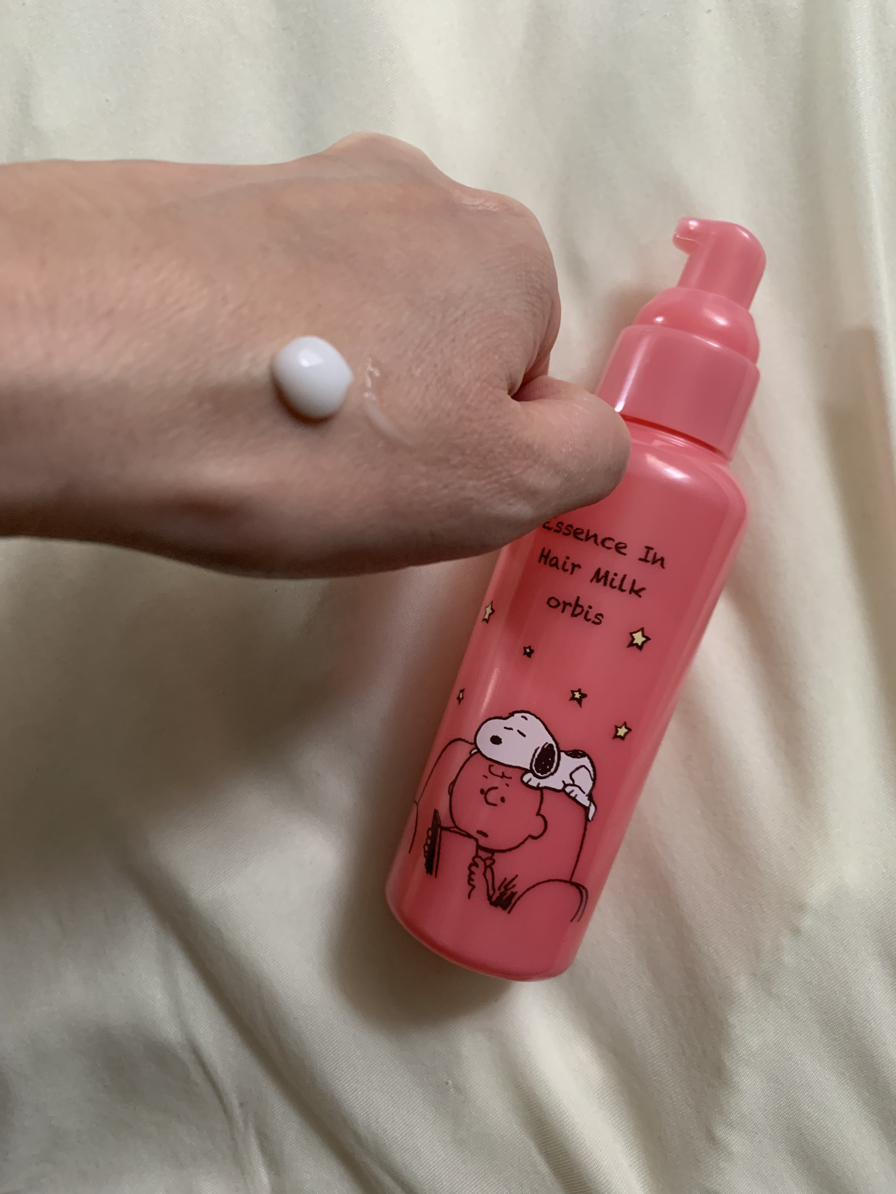 エッセンスインヘアミルク/オルビス/ヘアミルクを使ったクチコミ（2枚目）