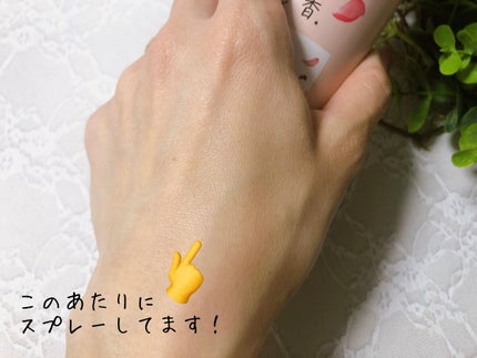 8x4 アロマスイッチ スプレー パリスブーケの香り/8x4/デオドラント・制汗剤を使ったクチコミ(4枚目)