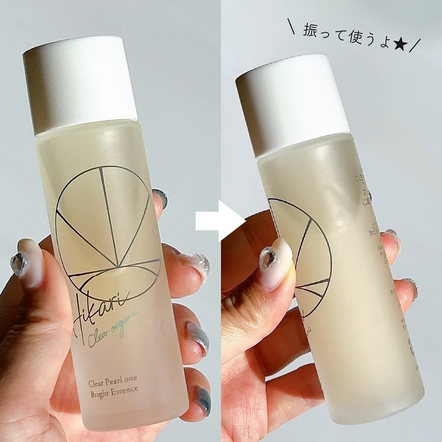 クリアパールワン ブライトエッセンス/HIKARI CLEAR オーガニック/美容液を使ったクチコミ(4枚目)