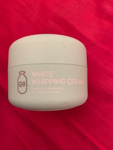 WHITE WHIPPING CREAM(ウユクリーム)/G9SKIN/化粧下地を使ったクチコミ(1枚目)