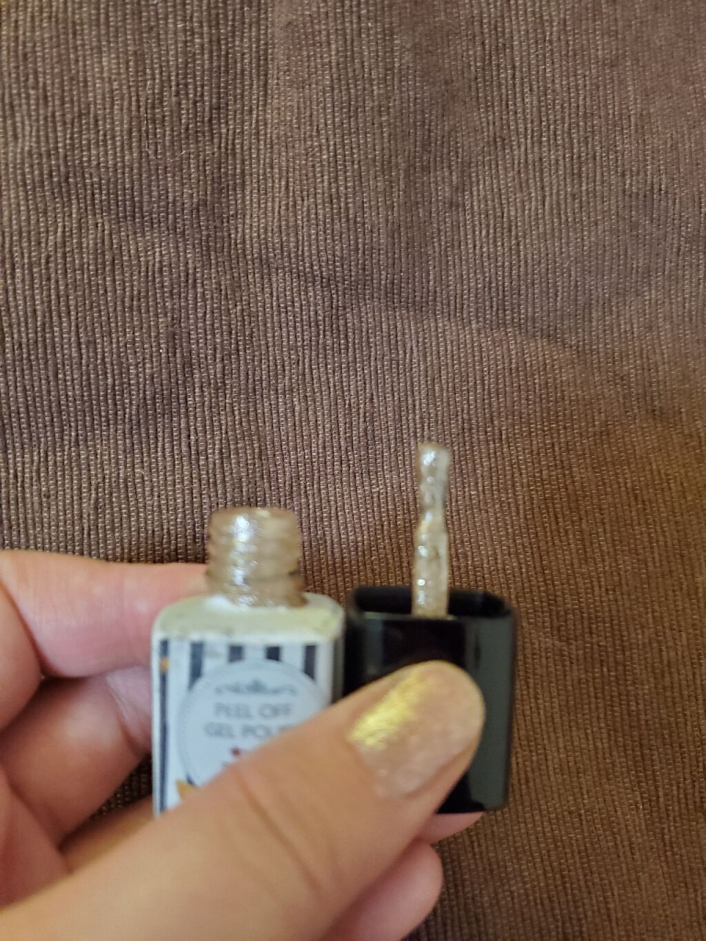 PEEL OFF GEL POLISH /Qoo10/ジェルネイルを使ったクチコミ（2枚目）