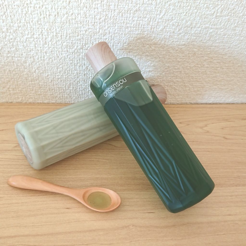 温泉藻配合頭皮ケアシャンプー／トリートメント/ONSENSOU/市販シャンプーを使ったクチコミ（2枚目）