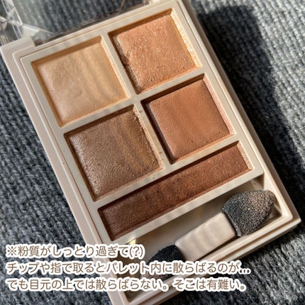 パノラマデザイン アイパレット/Visée/アイシャドウパレットを使ったクチコミ(4枚目)