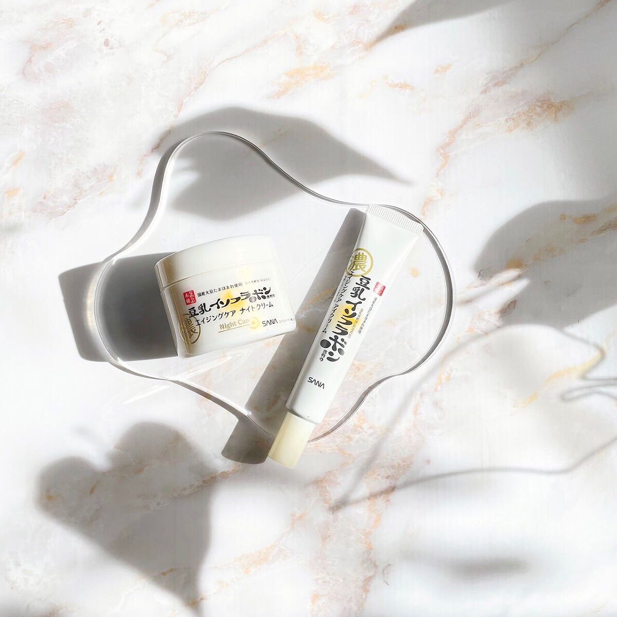 リンクルナイトクリーム/なめらか本舗/フェイスクリームを使ったクチコミ（1枚目）