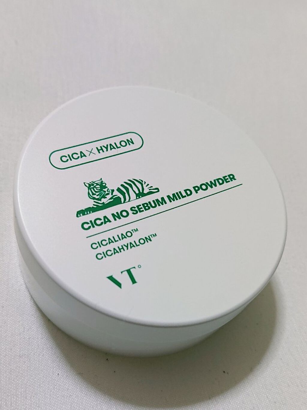 CICA ノーセバム マイルドパウダー/VT/ルースパウダーを使ったクチコミ（1枚目）