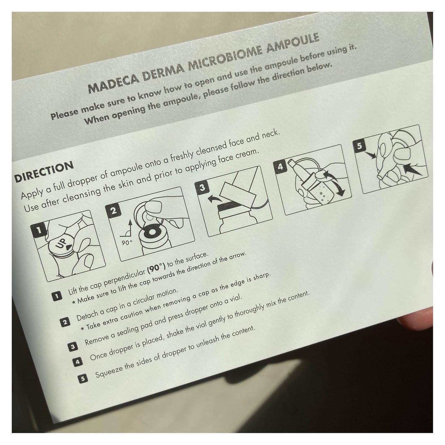 エラスティックファーミング マイクロバイオームアンプル/マデカダーマ/美容液を使ったクチコミ（3枚目）