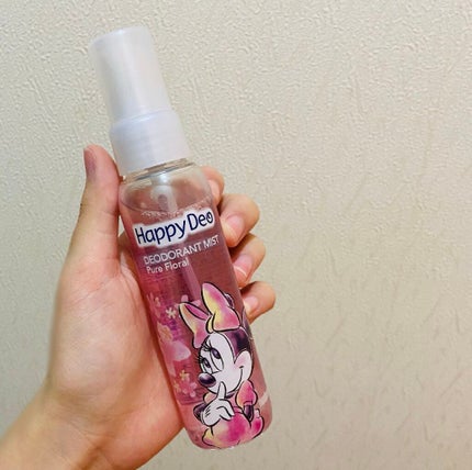 ハッピーデオ デオドラントミスト 花せっけん/マンダム/デオドラント・制汗剤を使ったクチコミ(1枚目)