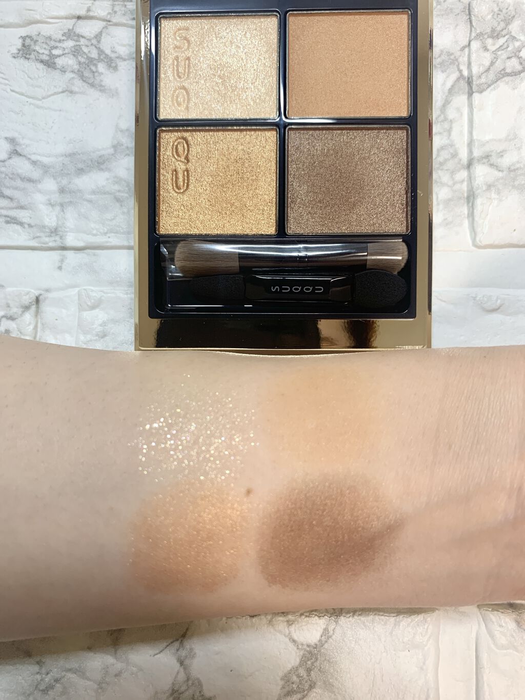 シグニチャー カラー アイズ/SUQQU/アイシャドウパレットを使ったクチコミ（3枚目）