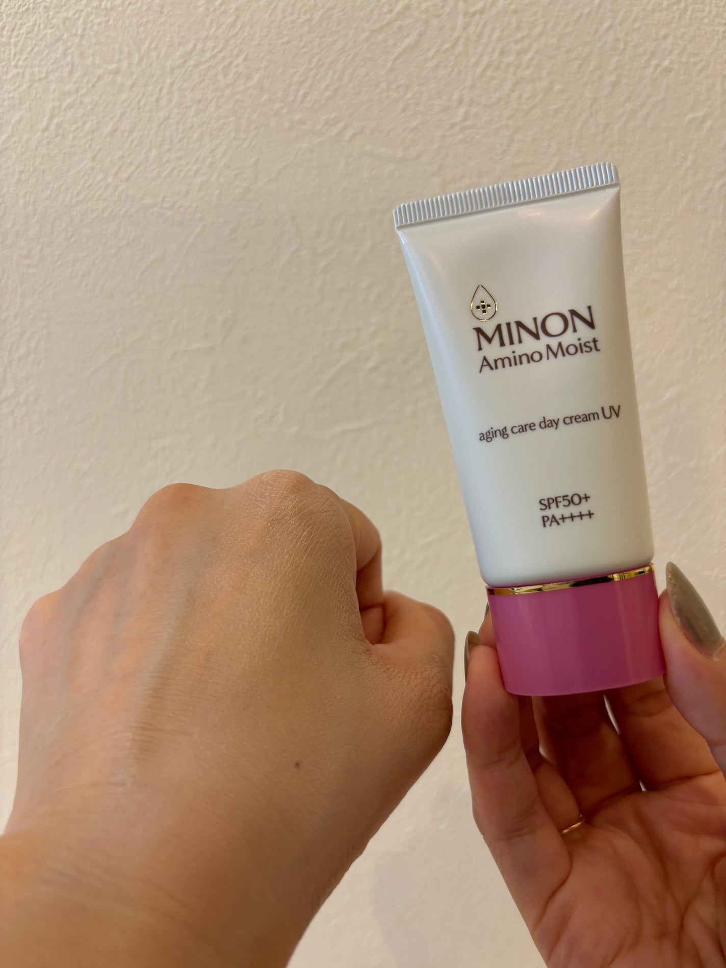 ミノン アミノモイスト エイジングケア デイクリームUV/ミノン/日焼け止めクリームを使ったクチコミ(4枚目)