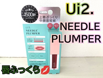 ニードルプランパー 高熱フィグ/Ui2./リッププランパーを使ったクチコミ(1枚目)