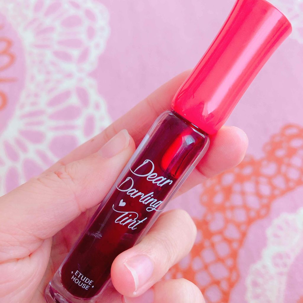 ディアダーリン ウォータージェルティント/ETUDE/リップティントを使ったクチコミ（1枚目）