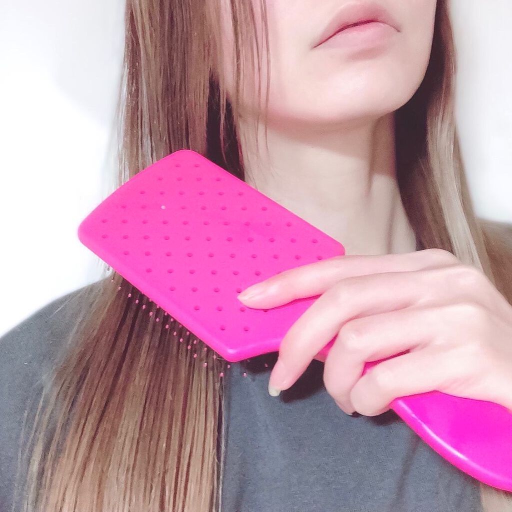 プロパドル ディタングラー ピンク/ウェットブラシ/ヘアブラシを使ったクチコミ(3枚目)