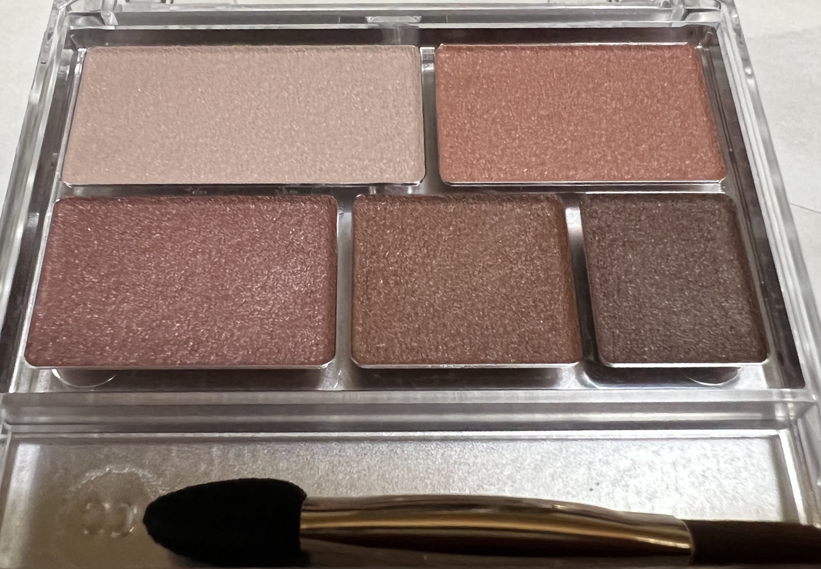 パーフェクトマルチアイズ 06 ロマンスベージュ/キャンメイク/アイシャドウパレットを使ったクチコミ（1枚目）