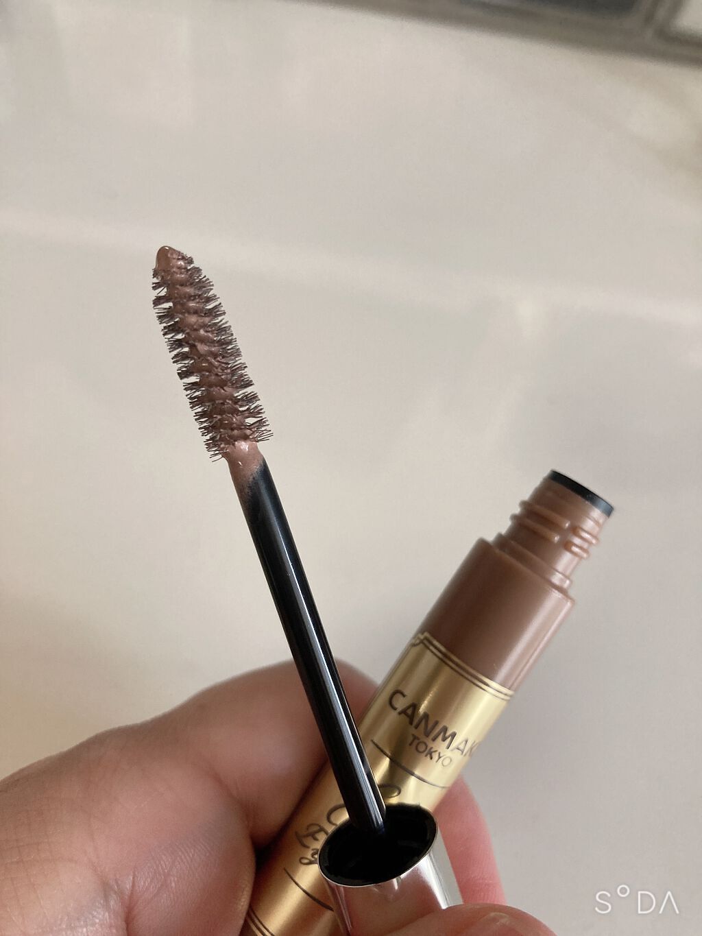 カラーチェンジアイブロウ 07 サクラブラウン/キャンメイク/眉マスカラを使ったクチコミ（3枚目）