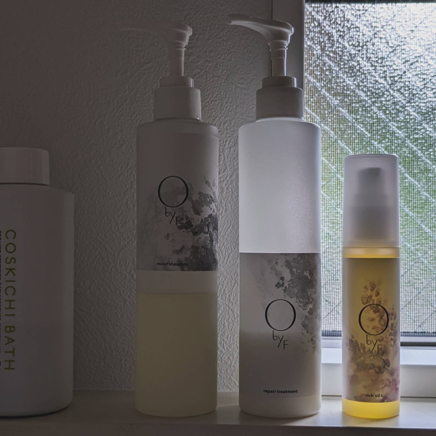 オーバイエッフェ リッチオイル L/O by F/ヘアオイルを使ったクチコミ（1枚目）